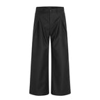 Pleated Slim Fit Casual Pants