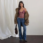 Sexy slim fit V-neck camisole top