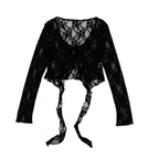 Velvet Lace Thread Top