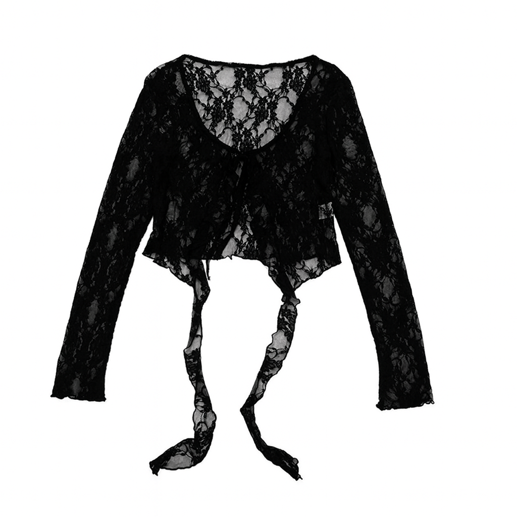 Velvet Lace Thread Top