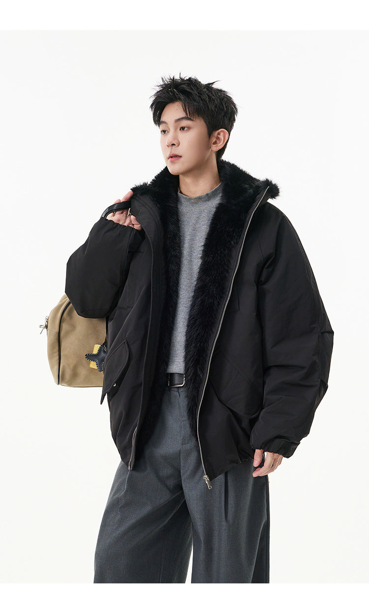 Fur Collar Fleece Jacket