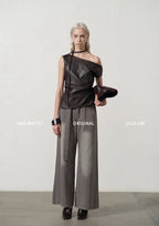 Casual Wide Denim Pants