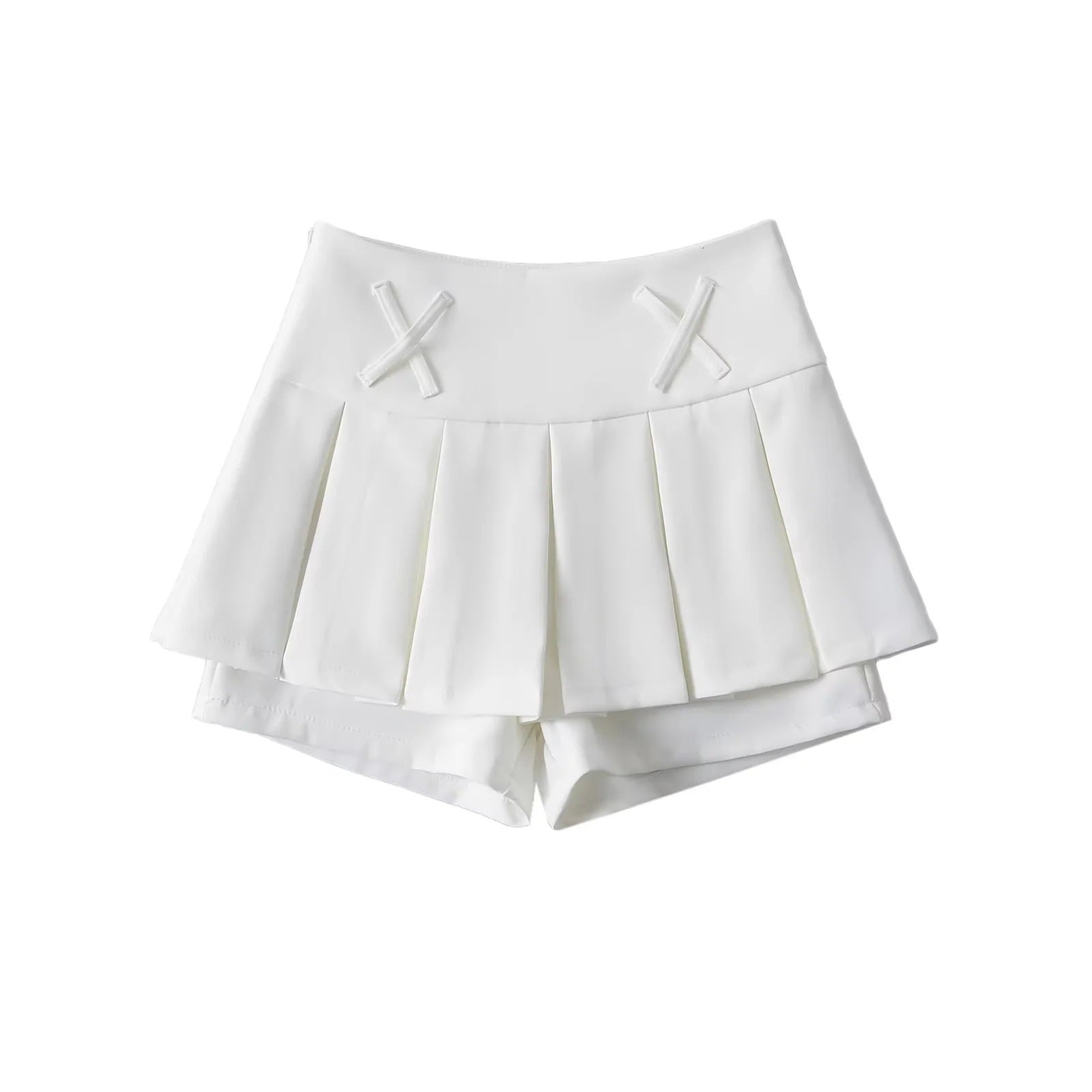 High Waisted Pleated Skirt