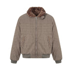 Thick Cotton Jacket With Fur Collar