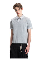 Retro Layered Two-Piece Shirt