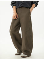 Side split spliced pants