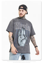 Loose personality rock t-shirt