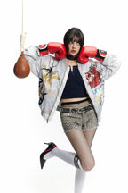 Street Graffiti Pioneer Flight Jacket