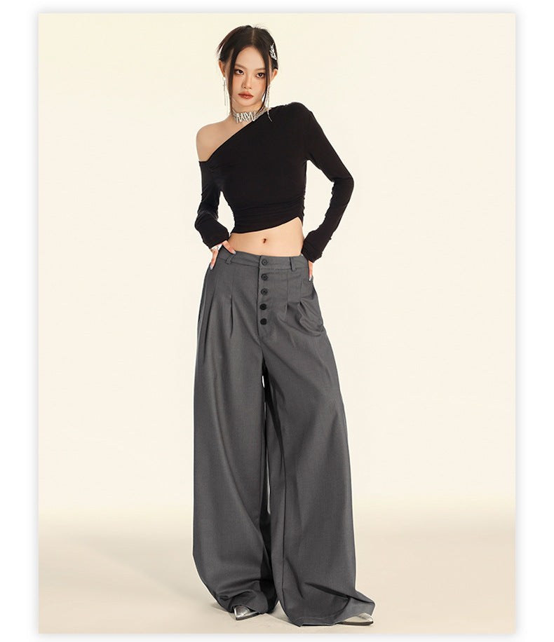 Full-Length Straight Leg Pants