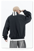 Stand Collar Zipper Jacket