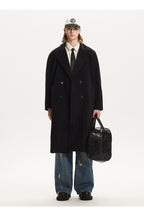 Retro Double-Breasted Wool Coat