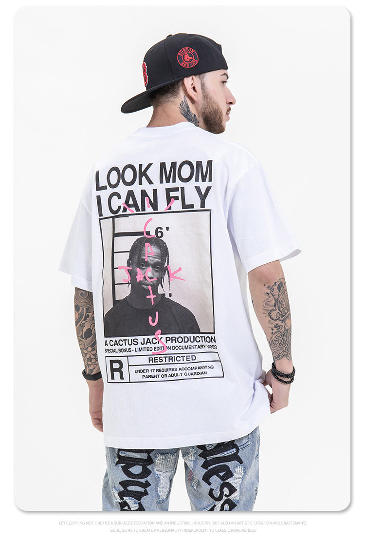 Travis scott style t-shirt