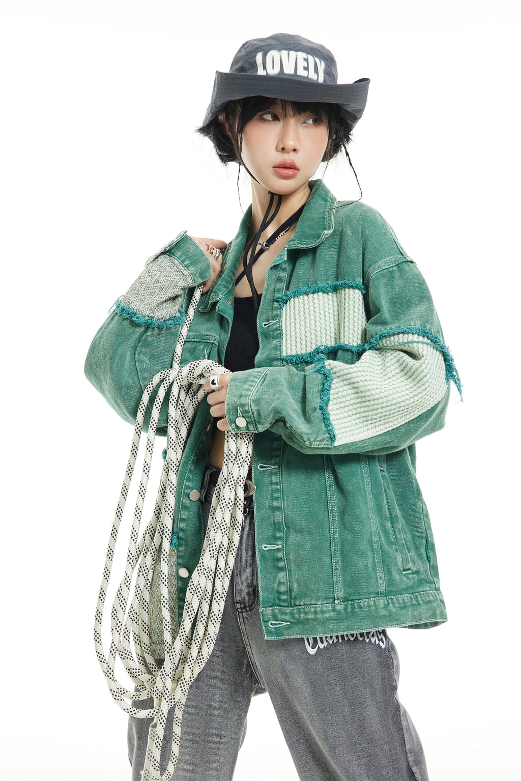 Japanese Retro Stitched Jacket