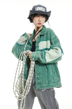 Japanese Retro Stitched Jacket