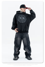 Fleece Hooded Sweatshirt Warm Loose Trendy