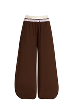 Double Waistband Design Pants