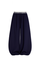 Double Waistband Design Pants