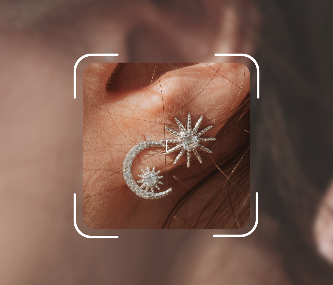 Moon Star Earring