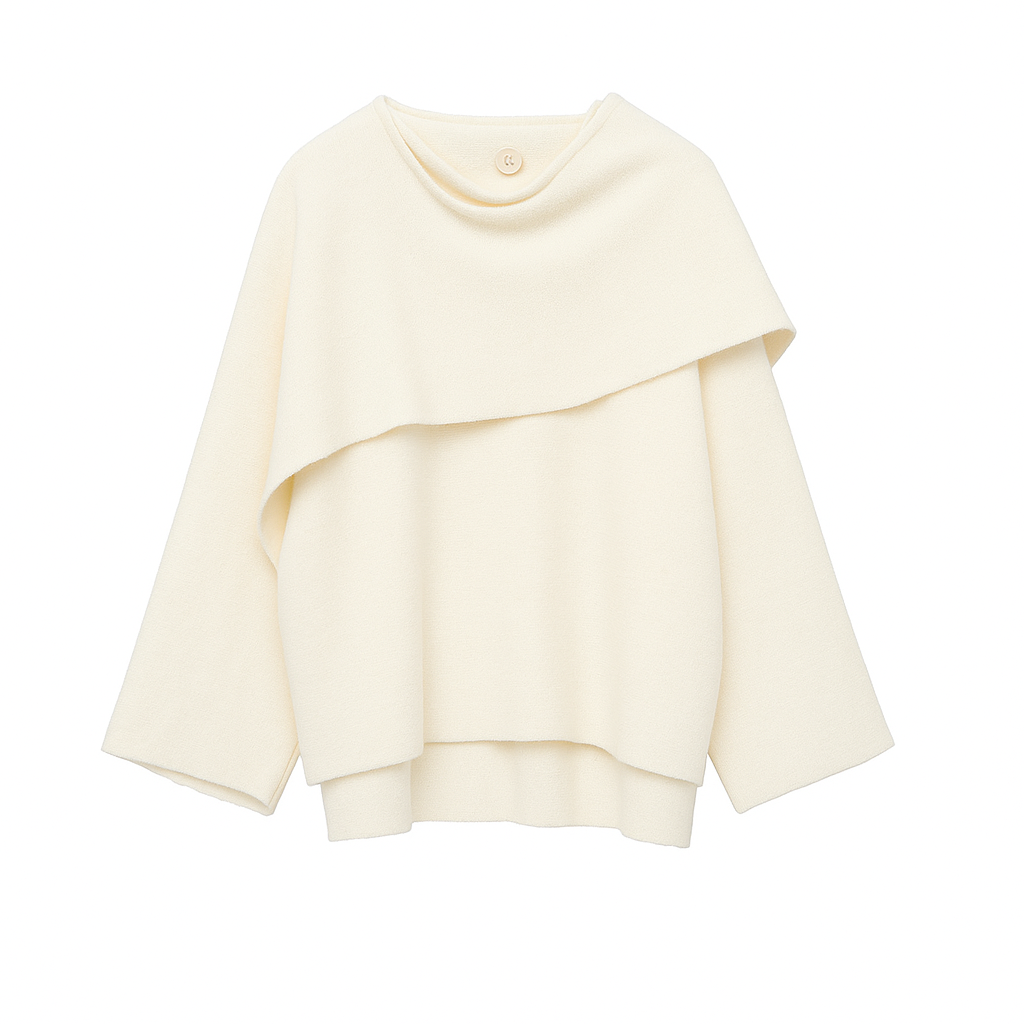 Temperament Cloak Style Sweater